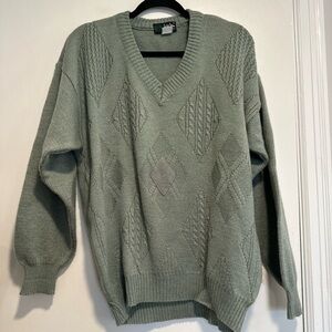Men's Green Sweater